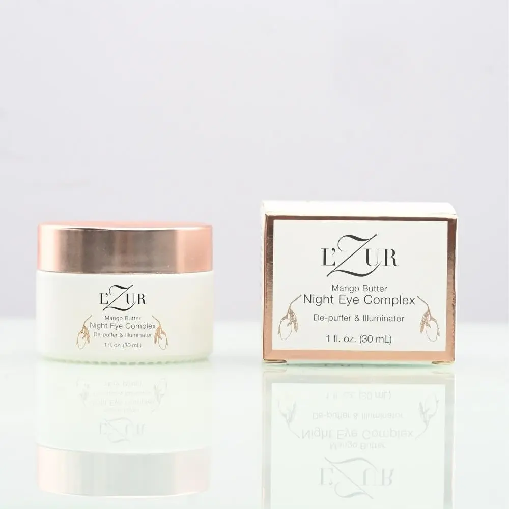 L’Zur Mango Butter Night Eye Complex Eye Cream Plumps, Anti-Aging, Tightens Minimize the Wrinkles, Dark Circles 1- Fluid Ounce