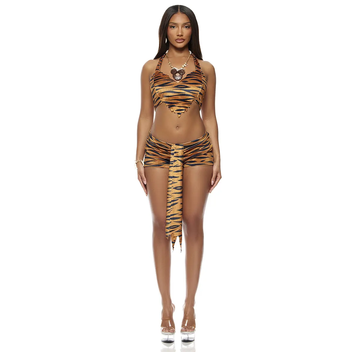 Forplay Women's Halloween From the B. C. 6-Piece Women's Movie Character Costume