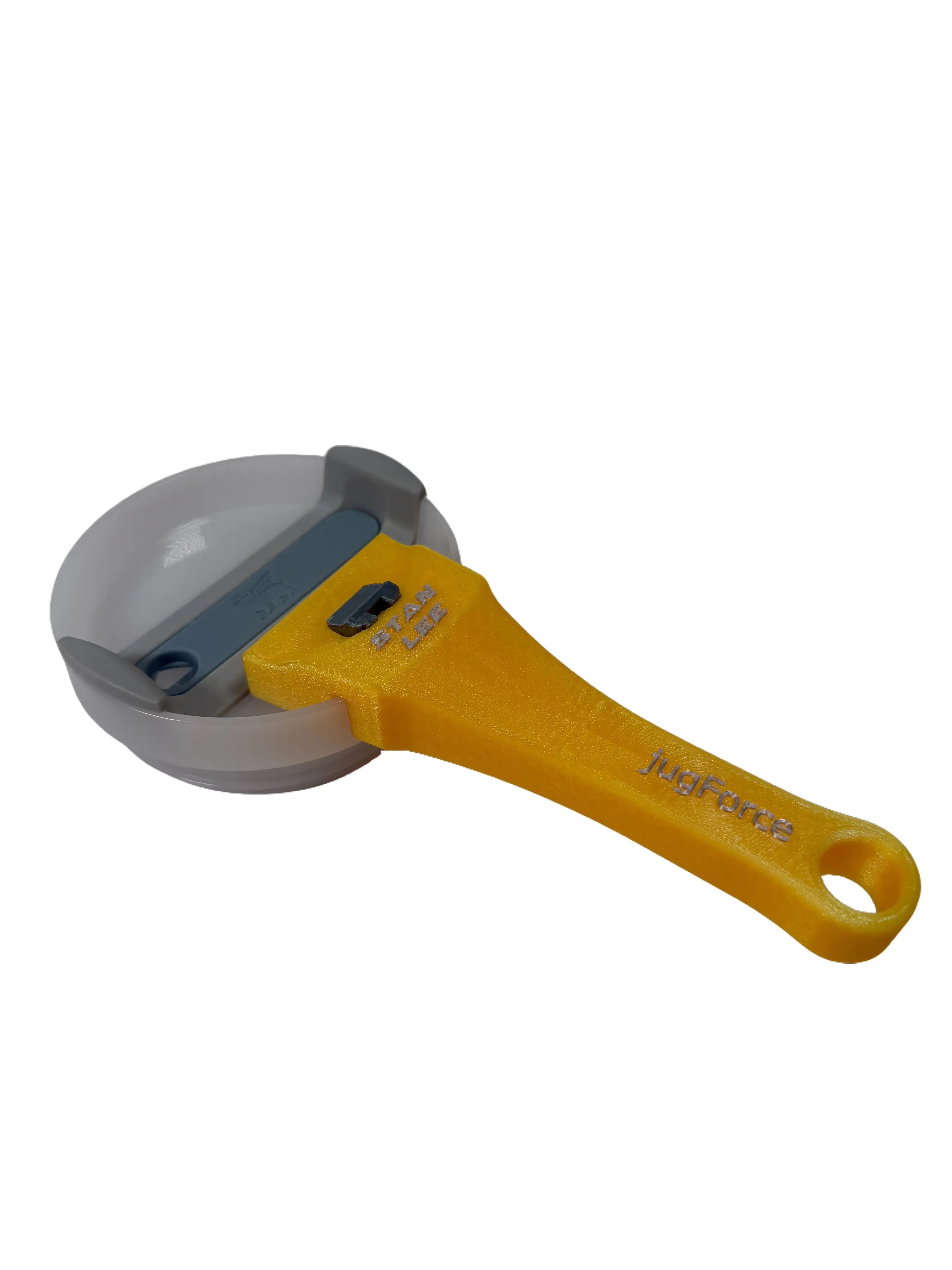 StanLee by jugForce - Tumbler Handle for Stanley Quencher 40oz | 3D Printed Lid Opener Tool | Easy Grip Cup Opener | Small Batch Made in USA Gift
