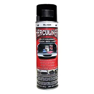 Herculiner 8591877 15 oz Truck Bed Coating, Black Spray Can