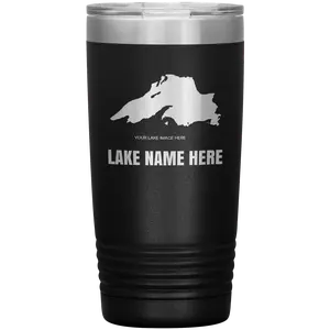 Custom Lake 20oz Vacuum Tumbler