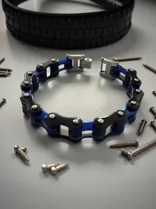 Stainless Steel Bike Chain Adult Bracelet, Jewelry Bracelet, Punk Rock Style Wristband, Unique Gift for Birthday, Valentine's Day, Christmas, Graduation