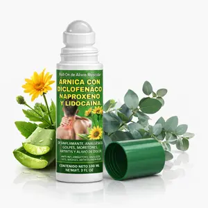Viral Arnica Extra Fuerte Gel Lido - Napro-Diclo en Roll On - Formula Mejorada pomada muscular 100ml - Arnica Deep Massage Balm – 3.5oz | Soothing Full-Body Care