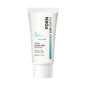 Pdrn Essence Sunscreen Moisturizing Cream, Hydrating and Nourishing, Lightweight Texture, Easy to Apply, Velvet Smooth, Suitable for All Skin Types, Sun Care Cream, Sunblock Face, Moisturizer