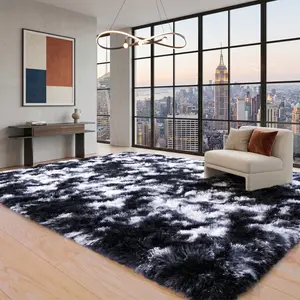 BOOPBEEP  Shaggy Area Rug For Living Room, Soft And Fluffy Upgrade Non-Slip Indoor Carpet For Bedrooms, Modern Home Decor, Dining Rooms, Dressing Room Decor, Office, And Home Offices, Accent Rugs, And Floor Covering