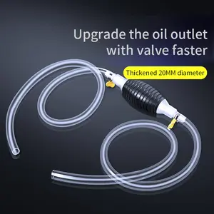 Universal Hand Gas Oil Pump Car Fuel Pump Manual Suction Pipe Gasoline Syphon Pump Auto Engines Fuel Supply System Accessories 2026 For your cars