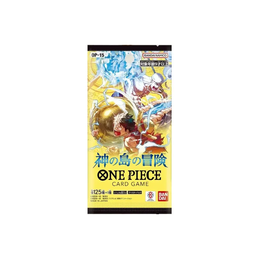 OP15 Japanese - Adventure On Kami's Island - Booster PACK x1