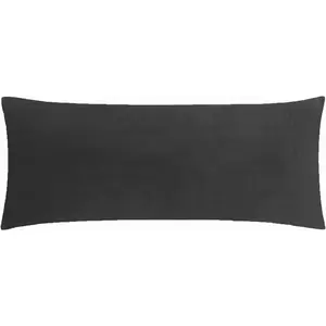 Full  Pillow with Removable Cover for Adults - Soft &   Pillow for Side Sleepers - Long & Breathable  Pillow (20 X 54,Grey)