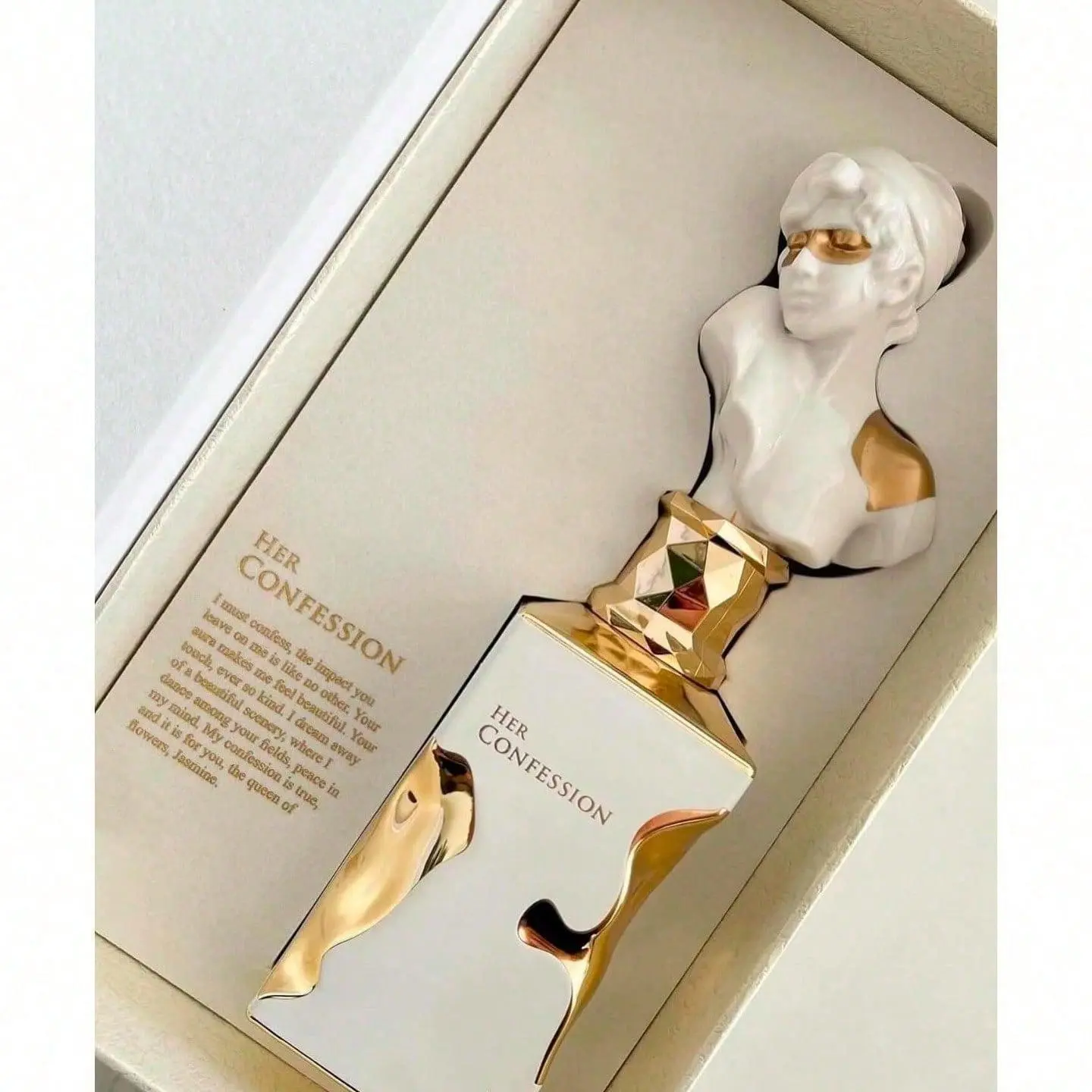 Lattafa Perfumes Her Confession Eau De Parfum For Women 100ml (3.4 Oz) - New Release With Notes Of Vanilla, Jasmine & Tuberose Floral Fragrance fragrance i got you vanilla