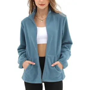 Women's Fleece Jacket with 6 Pockets (XS-2XL)