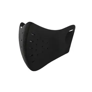 Black 5 Layer Respirator Reusable 1 Piece Face Mask