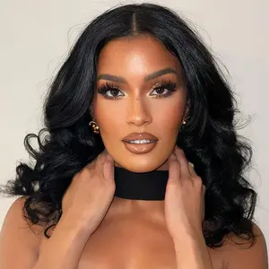 16-Inch Long Black Wig for Women, Featuring Layered Curly Waves, Made from Heat-Resistant Synthetic Hair, Ideal for Daily Wear, Parties, Christmas, And Cosplay, A Versatile Hairpiece for Fashion Enthusiasts