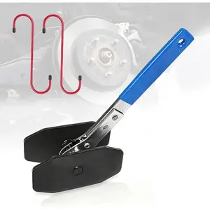 Brake Tools, Brake Caliper Tool, 4 in 1 Universal Disc Brake Caliper Piston Compressor Tool, Brake Caliper Press Tool with 2 Brake Caliper Hooks, for Car Brake Repair
