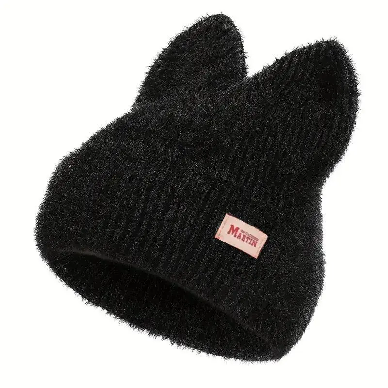 Solid Color Beanie Hat, Beanies, Knitting Beanie, Casual Lightweight Elastic Skull Cap for Fall & Winter, Sports & Outdoor Clothes Accessories for Women & Men