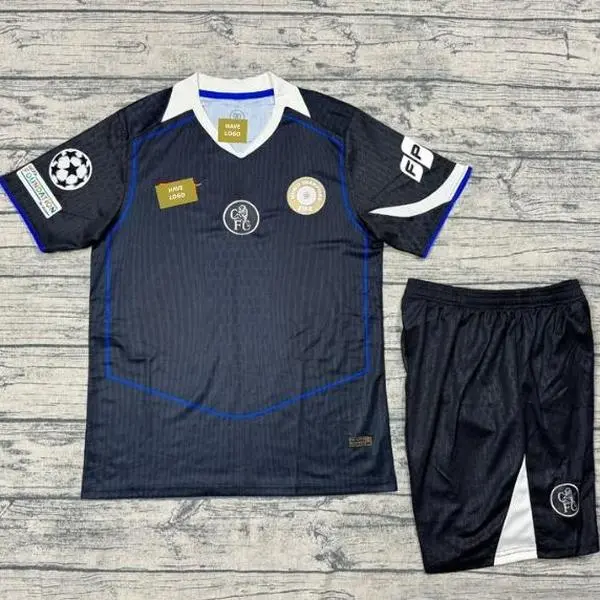 2026 Men's Athletic Away Football Uniform Breathable Short Sleeve Kit,
