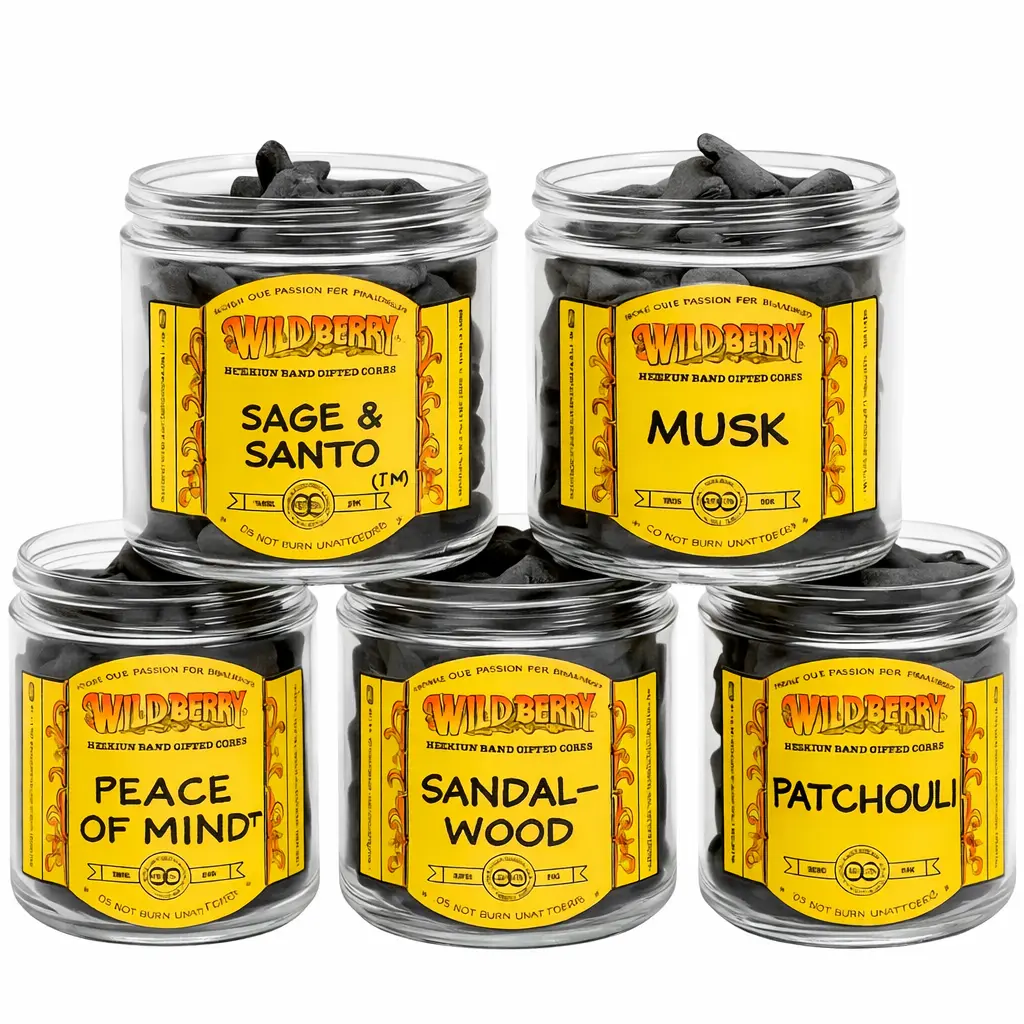 Wild Berry Incense Cones - Mystic Earth Variety Pack Mix with Aroma, Fragrance, and Scent for Home Fragrance Needs