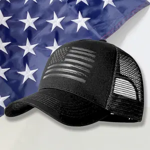 American Flag Trucker Hat – Snapback Baseball Cap for Men & Women | Breathable Mesh Side, Adjustable Fit | Celebrating America’s 250th Anniversary & Freedom Spirit | Perfect for Casual Wear
