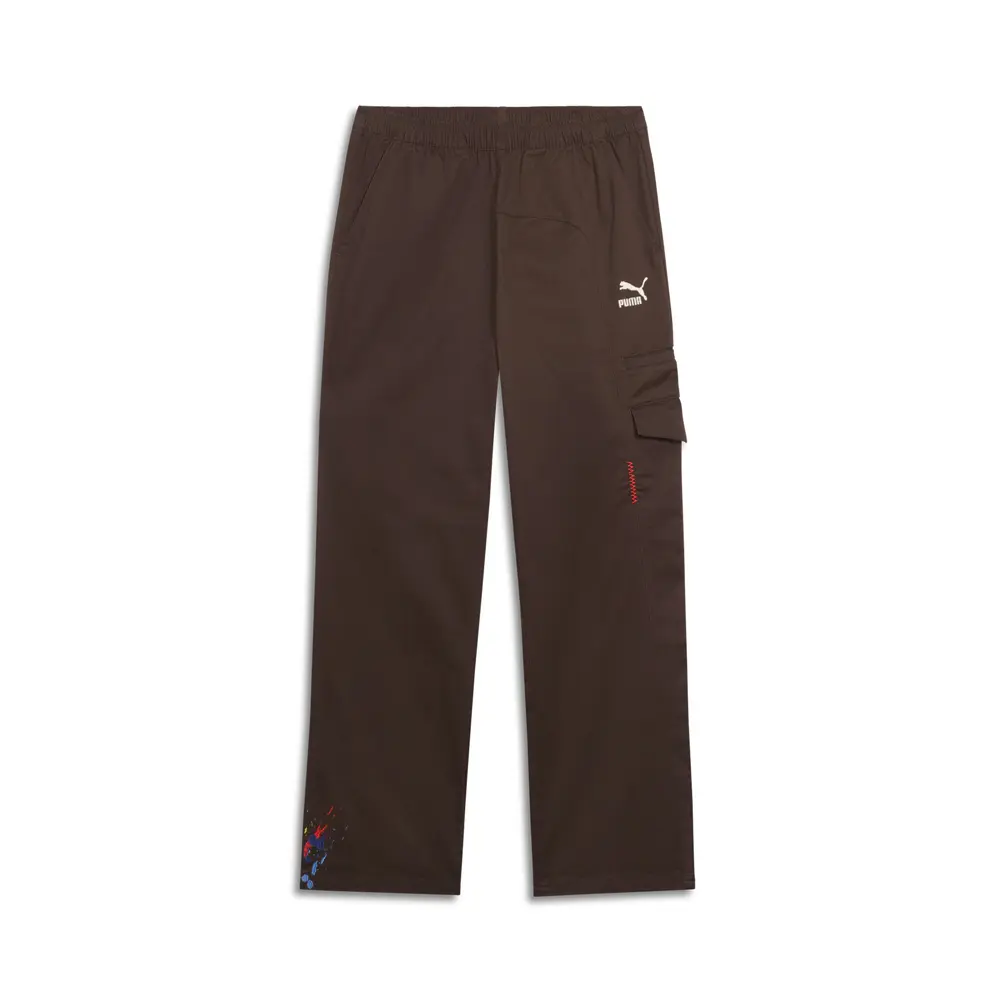 PUMA Mens We Are Legends Harlem Renaissance Pants Casual Pockets - Brown PUMA Mens We Are Legends Harlem Renaissance Pants Casual Pockets - Brown