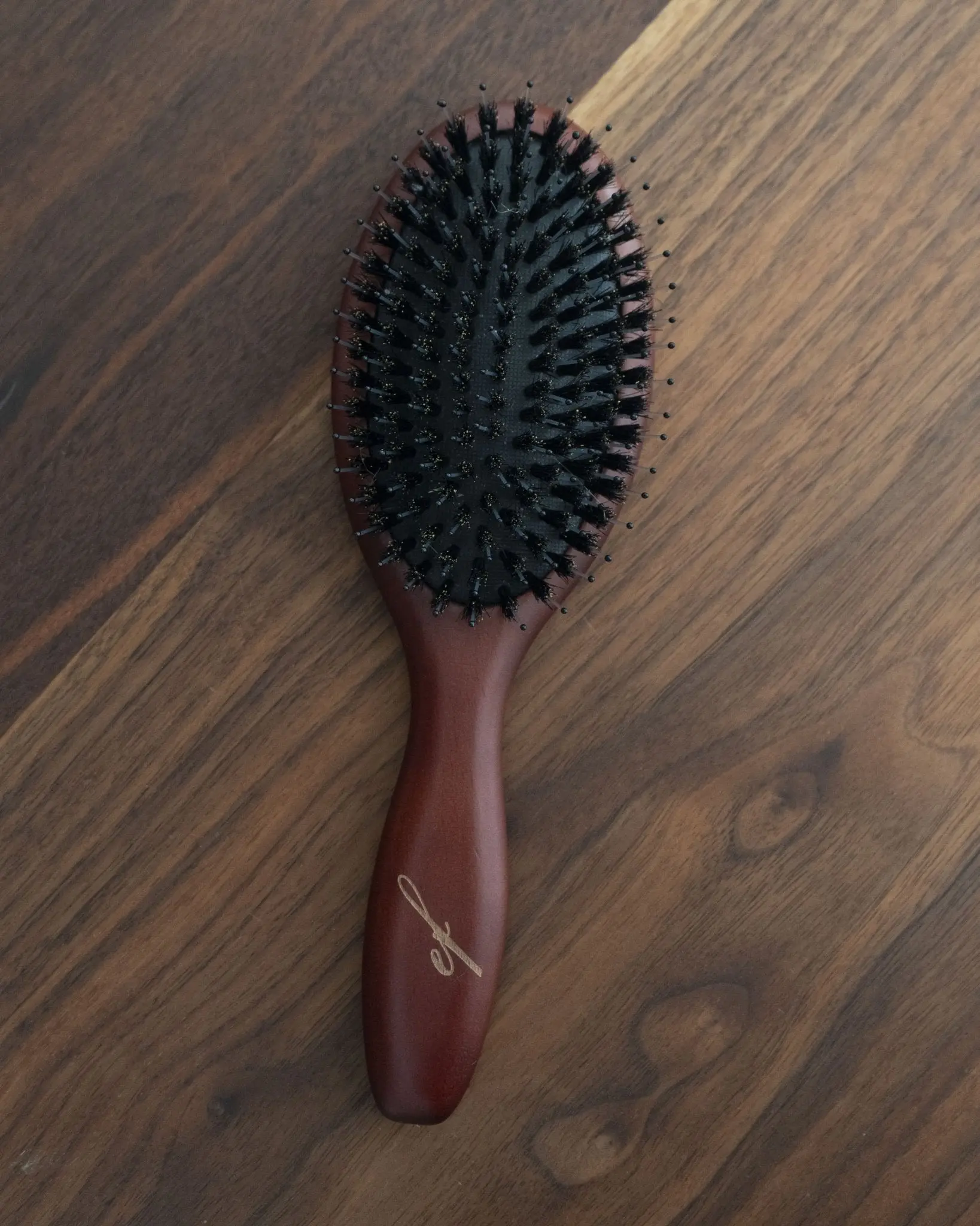 ENGRAVABLE BEECHWOOD HAIRBRUSH