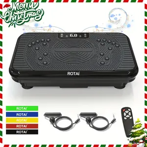 ROTAI Gym Vibration Plate - Bluetooth Music Shake Machine, 300 lbs Capacity Vibration Plate with 99 Speed Levels,Full-Body Workout Platform for Home Fitness,NBA Players' Post-Game Muscle Recovery & Lactic Acid Relief #TikTokShopBlackFriday