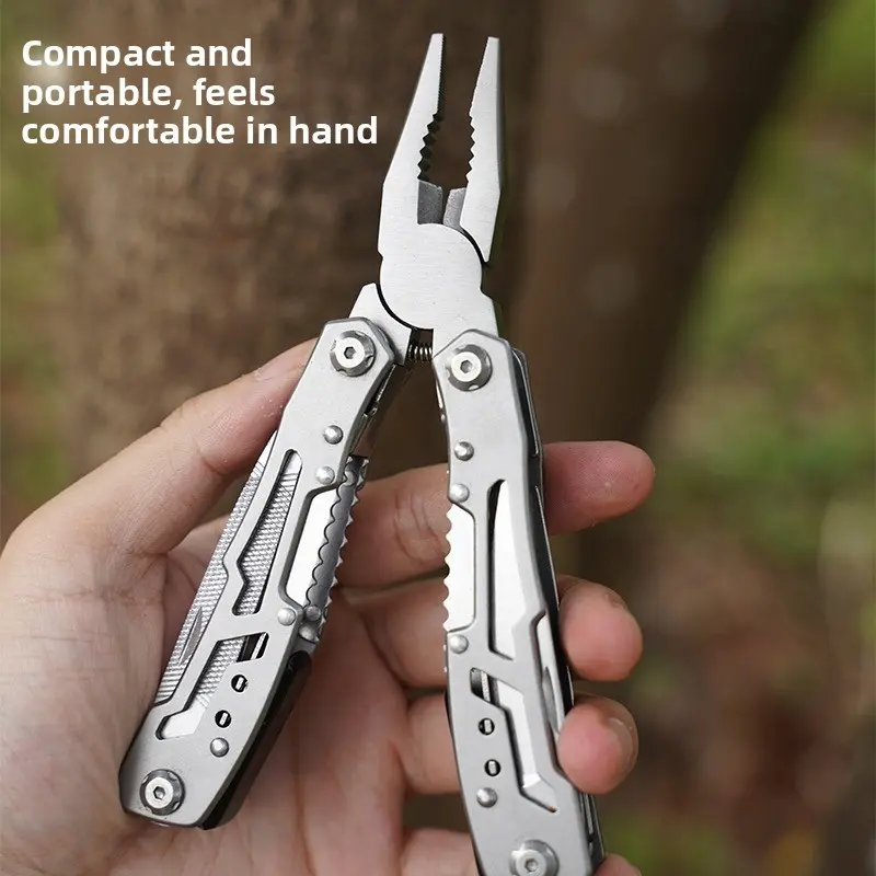 Multifunctional Outdoor Survival Folding Knife Pliers Tool with Seatbelt Cutter for Camping Hiking Emergency and Everyday Carry EDC Multifunctional Outdoor Survival Folding Knife Pliers Tool with Seatbelt Cutter for Camping Hiking Emergency and Everyday Carry EDC