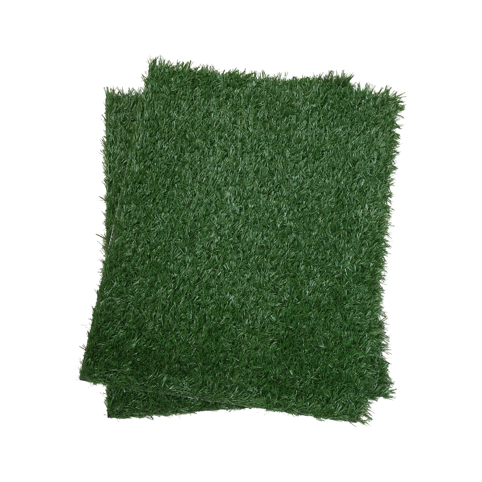 COZIWOW 2PCS Artificial Grass Patch for Pet Potty Fake Grass Turf for Dogs to Pee On Reusable Dog Training Pad Puppy Litter Grass for Indoor Outdoor 23" x 18"