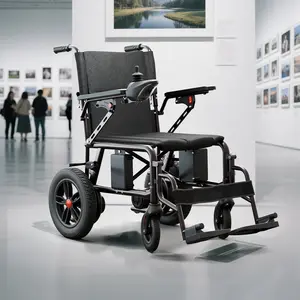 Electric Folding scooter for Elders, 15km Range, Anti-Dump Wheels, Solid Tires, Left/Right Hand Switchable, Portable Healthcare Equipment，parents gifts，Christmas gifts,Black Friday limited-time specials