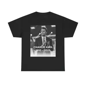 Memorial Tribute T-Shirt - Charlie Kirk
