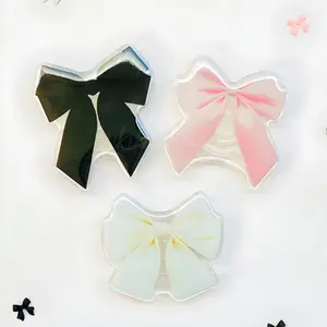 Coquette Phone Grip Bow Phone Grip Pink Bow White Bow  Black Bow MagSafe  Kindle Girly Bow Cute Kawaii Gifts for Her