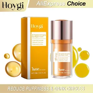 Hoygi 5D Peptide Eye Cream for Dark Circles and Puffiness, Firming and Fine Line Reduction, Nourishing and Smoothing Eyes Skin Care