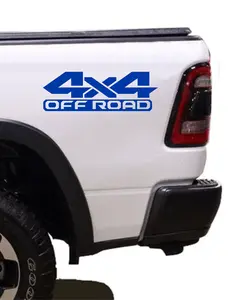 4x4 Off Road Vinyl Decal Sticker Set 2pcs 1500 2500 Fits Dodge Ram & Dakota Trucks