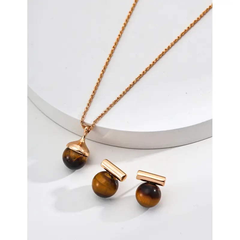 A new essential earring suitable for both work and dates!  Tiger Eye Stone/Black Agate Earrings #TikToktrends #Jewelry Gift Set # Lion, Capricorn, and Libra Energy Earrings # Scorpio Gemini Energy Earrings # Tiger Eye Stone/Black Agate Earrings