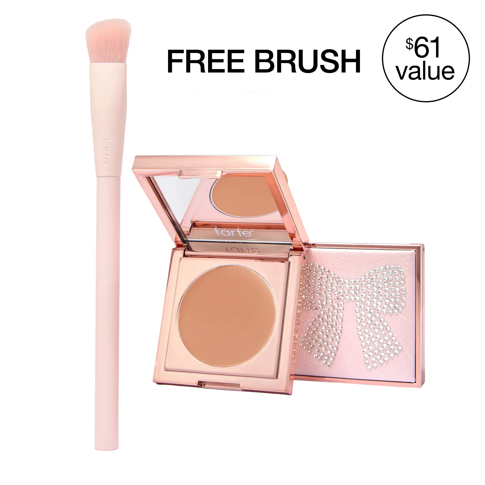 tarte face card never declines CC undereye & FREE brush - full coverage undereye corrector tarte face card never declines CC undereye & FREE brush - full coverage undereye corrector