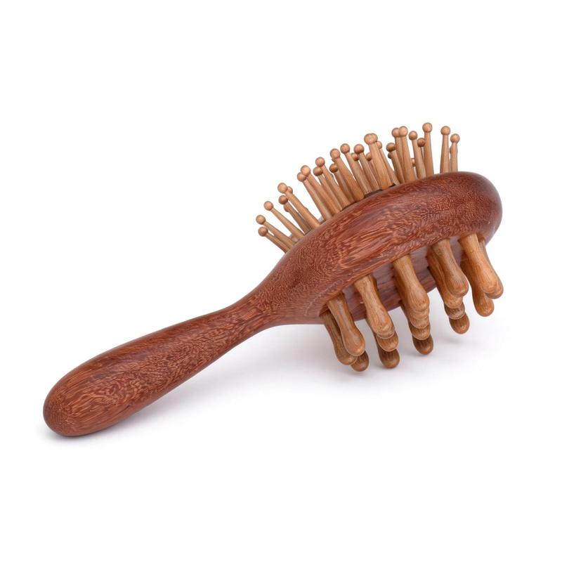 【2026 NEW】15 ESSENTIALS head massager, Scalp Massage and Detangling Brush & comb, 2-in-1 Hair Brush for Frizz, Breakage and Volume, Wet and Dry Hair,asmrsounds