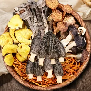 63g (2.22oz) Morel Mushroom Soup Packet, suitable for soups and stews, dried mushroom ingredients, nutritious chicken soup, mushrooms