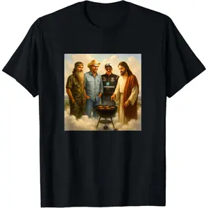 Funny Jesus BBQ meme T-Shirt