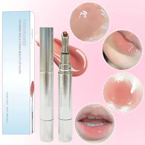 Hydrating Glossy Lip Gloss - Natural Glossy Finish Lip Glaze Stick,Hydrating Lip Oil Balm, Lightweight & Buildable Color for Glass-Like Shine,Long-Lasting Moisturizing Care,Plumping Lip Sticks for Women & Girls, Lip Makeup Supplies Lipstick