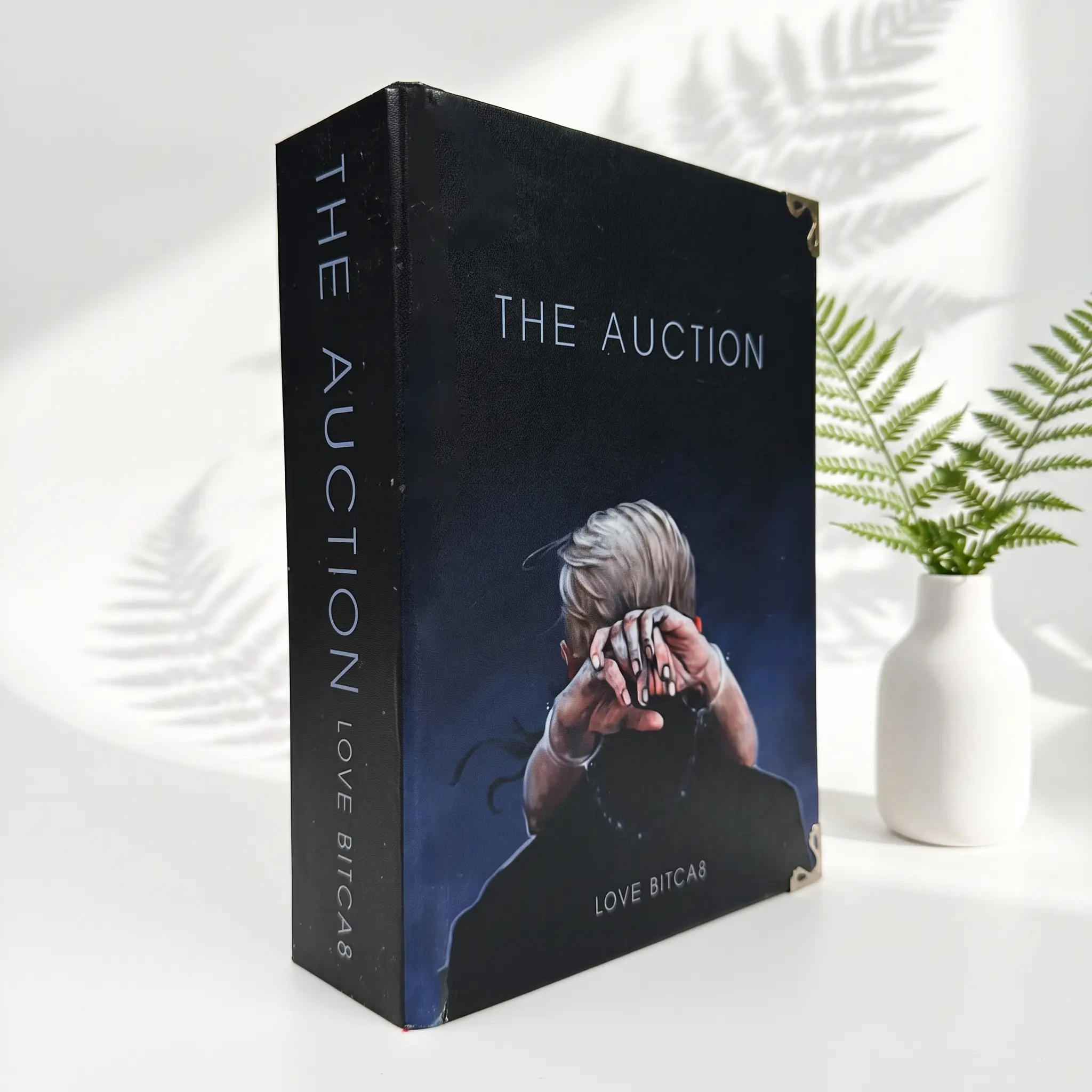 The Auction Hardcover – Special Edition Books, Multiple Cover Designs, Dark Romance Collector Book for Bookshelf