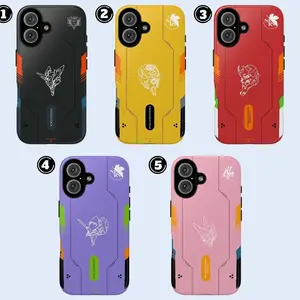 Evangelion Mmecha Armor Phone Case with Futuristic Anime Design, Anime Fan Gift, Compatible with iPhone X, 11, 12, 13, 14, 15, 16, 17 & more