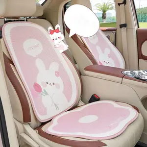 Cartoon Rabbit Pattern Car Seat Cover, Auto Seat Covers, Car Seat Protector, Universal Car Seat Cushion, Car Interior Accessories for Women & Girls