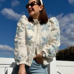 Flower patch jacket