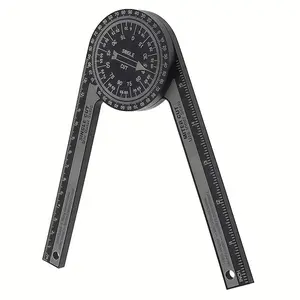 Woodworking Protractor Angle Finder, Precision Internal/external Measurement Tool for Carpenters, Plumbers, Builders, Adjustable Foldable Design