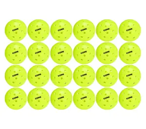 CORE Pickleball Outdoor Neon Balls - 24 Pack CORE Pickleball Outdoor Neon Balls - 24 Pack