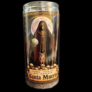 Santa Muerte Hex breaker 14 day candle Fix