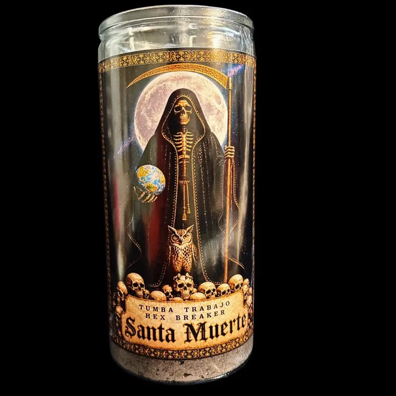 Santa Muerte Hex breaker 14 day candle Fix