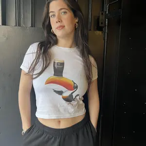 [Sale Up To 50%] St Patricks Day Guinness Baby 7Fcc Vintage, Pinterest, Retro, Streetwear, Ahs Style, 90S Style Baby Tee, Downtown Girl