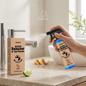 2-Pack Faucet Cleaner, Removes Stubborn Water Stains, Shower Head Cleaner, Steel Furniture Cleaner, Effective Household Cleaning Solution