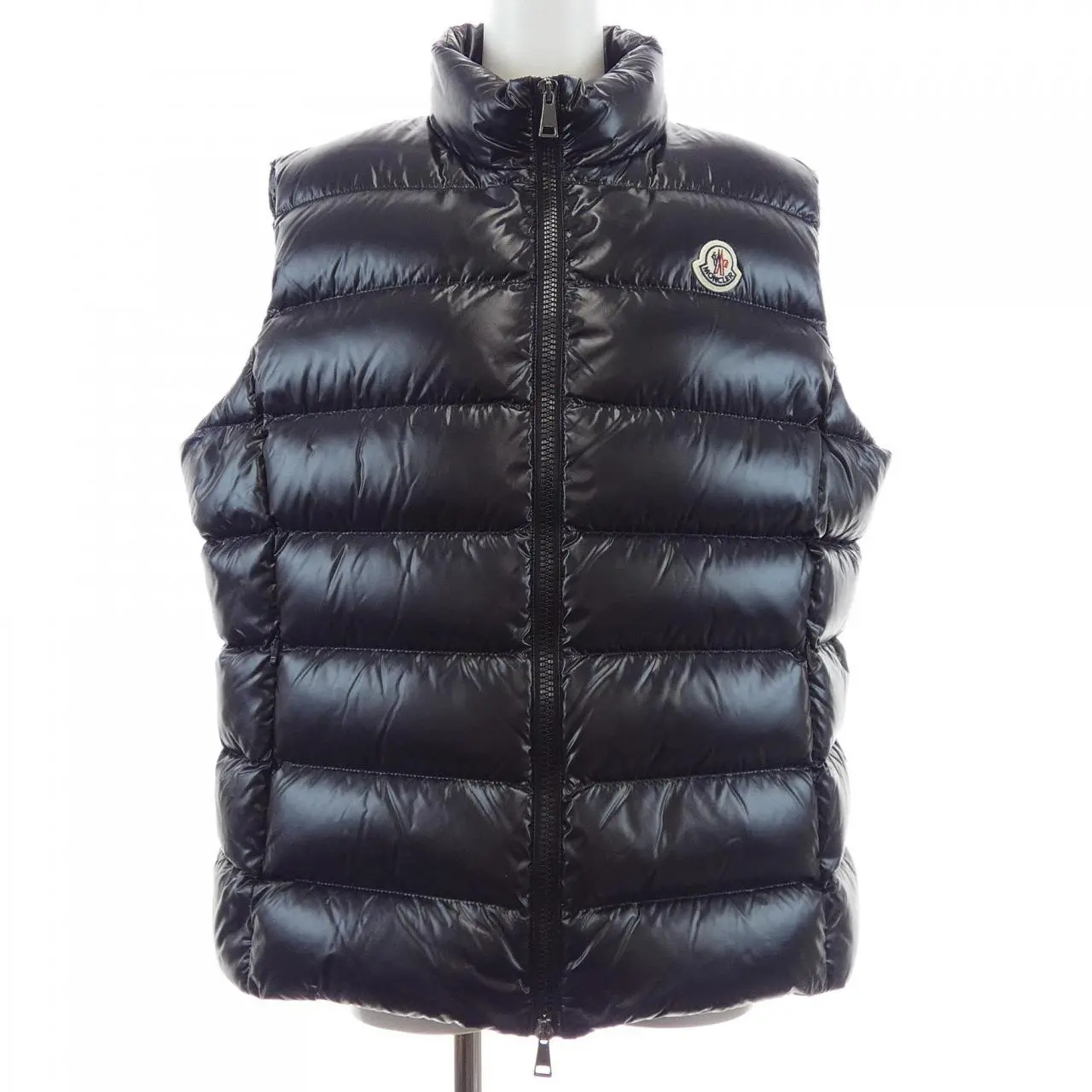 Pre-owned MONCLER Nylon Small Leather Goods GHANY Down Vest