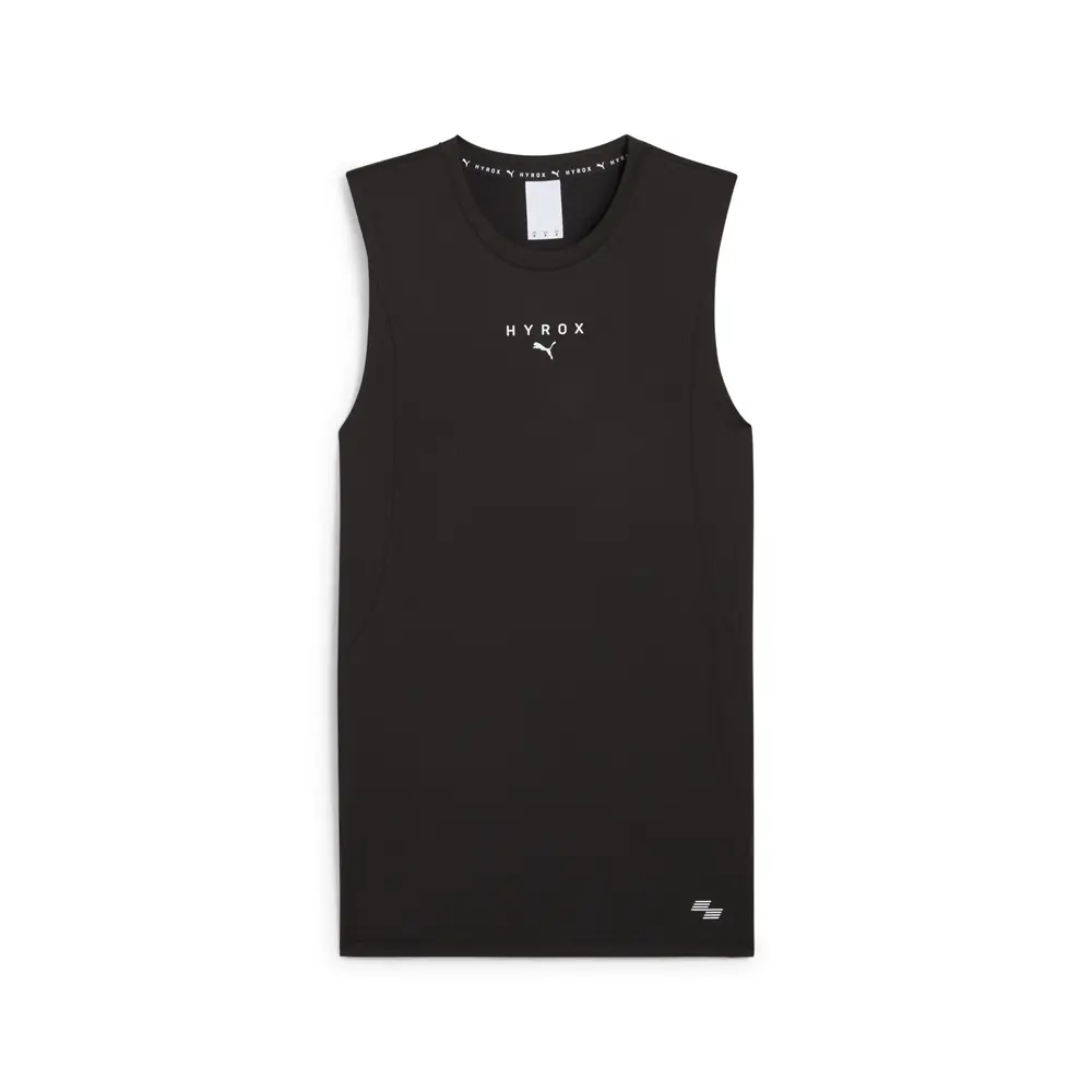 PUMA Mens X Hyrox Cloudspun Crew Neck Athletic Tank  Casual - Black