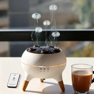 250ml water tank essential oil aromatherapy diffuser, with two modes, ultrasonic aroma diffuser, dual-timing, colorful lights, automatic shut-off, suitable as a Mother's Day gift, for home, office, or bedroom use